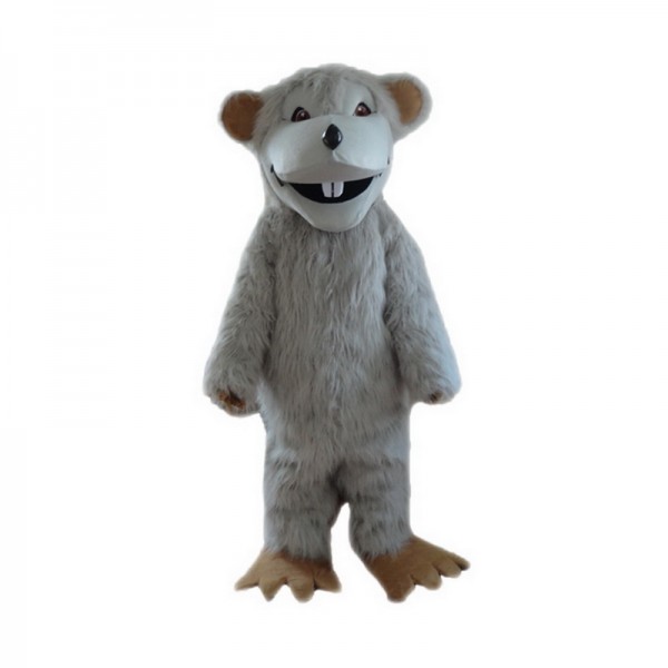 Gray Mouse Mascot Costume