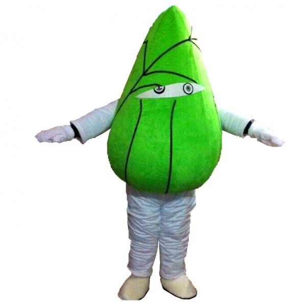 Green Dumplings Mascot Costume