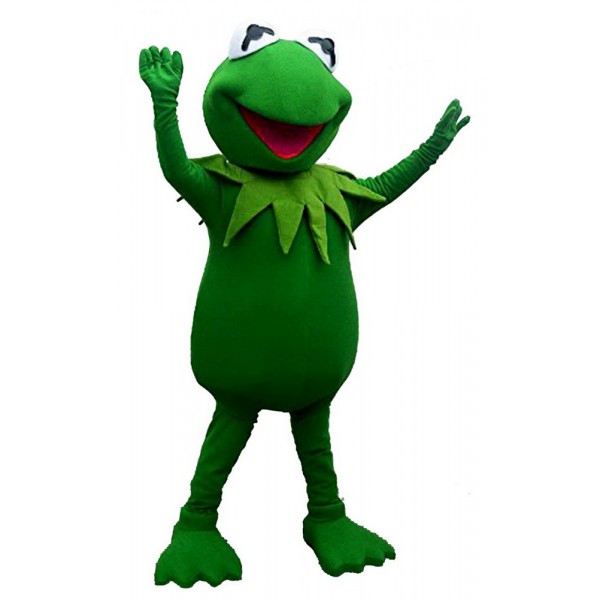 Green Frog Mascot Costume