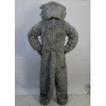 Grey Wolf Mascot Costume