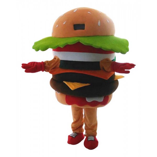 Hamburger Mascot Costume