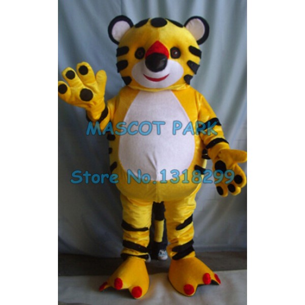 New Little Cute Tiger Mascot Costume