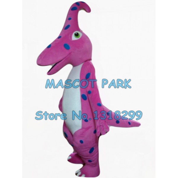 pink dino dinosaur Mascot Costumes