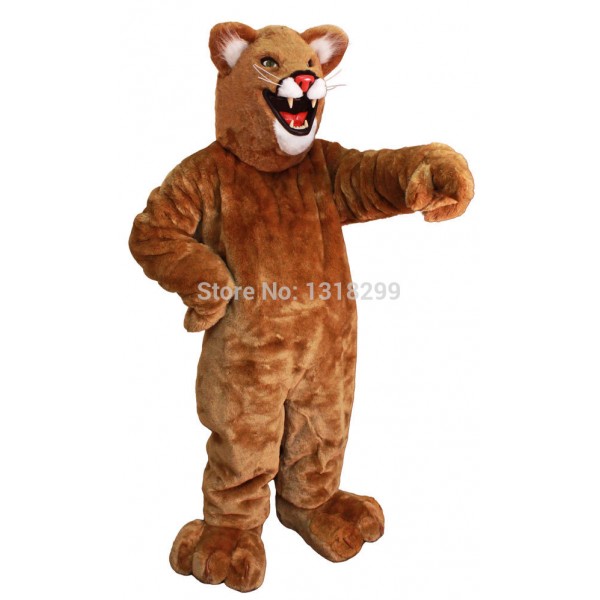 Leopard Panther Cougar Mascot Costume