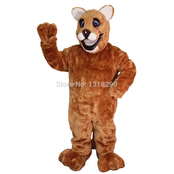 Leopard Panther Cougar Mascot Costume