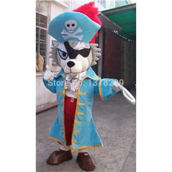 Lion Pirate Sea Rover Mascot Costume