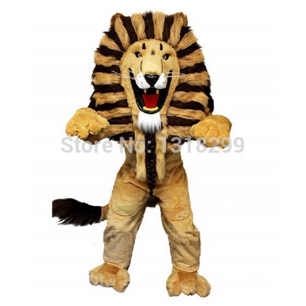 The King Lion Mascot Costume