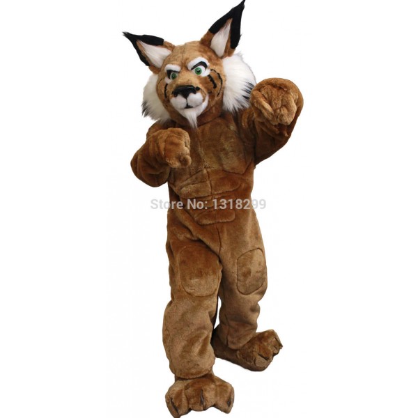 leopard Cat Bobcat Mascot Costume