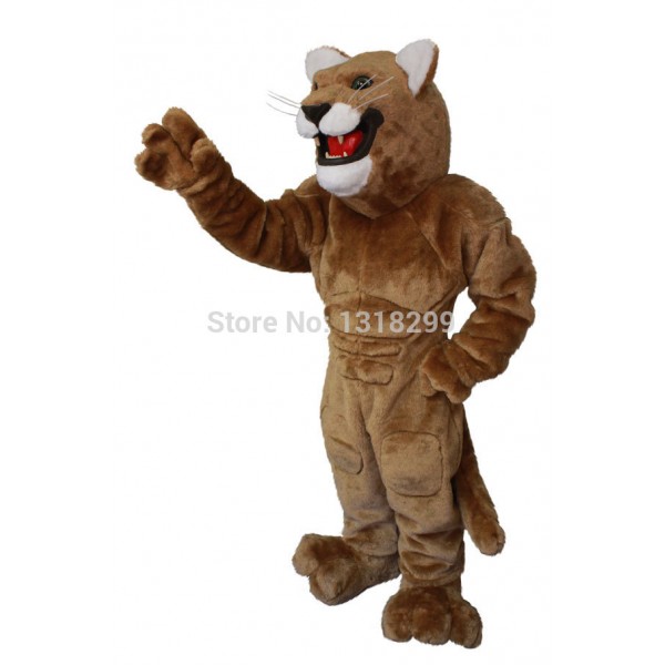 Leopard Panther Cougar Mascot Costume