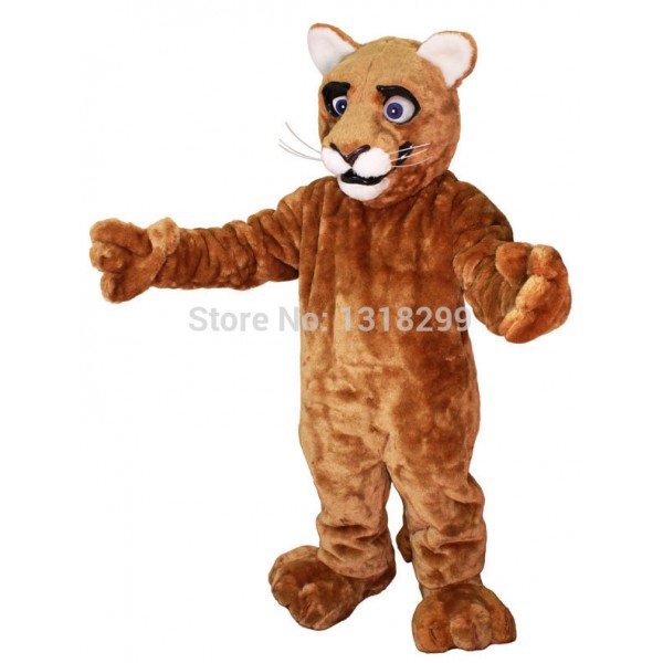 Leopard Panther Cougar Mascot Costume