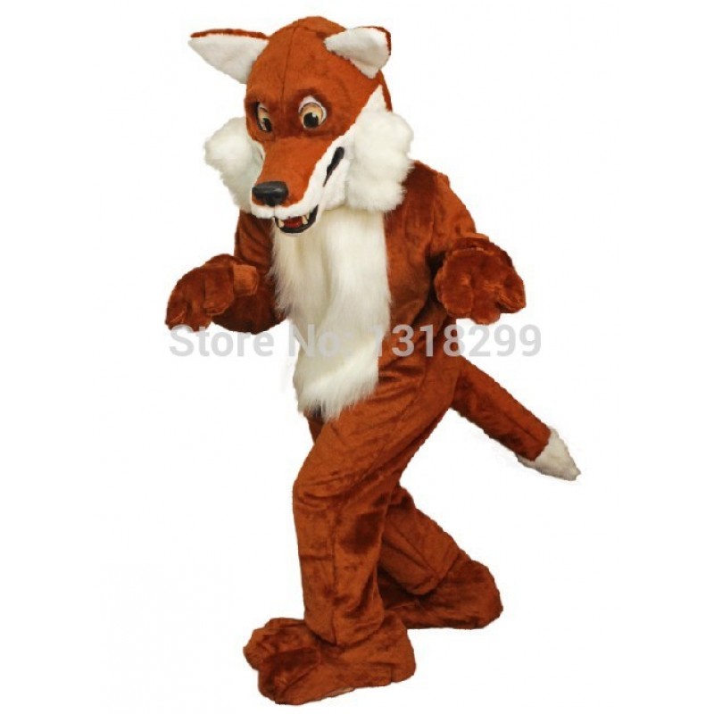 plush red fox