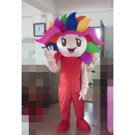 Colorful Sunflower Mascot Costume for Adults