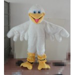 Cartoon White Bird Mascot Costume