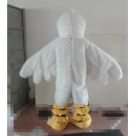 Cartoon White Bird Mascot Costume