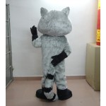 Gray Fox Mascot Costume