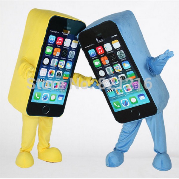 Iphone Mascot Costume Mobile Phone Mascot Costume