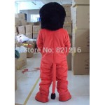 Red Lion Cartoon Mascot Costume