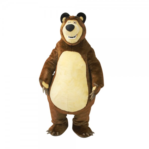 Cartoon Bear Ursa Grizzly Mascot Costume