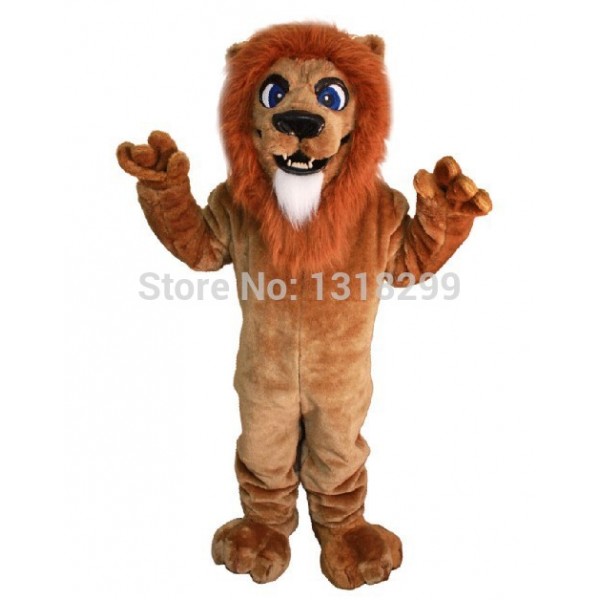 Plush Lion King mascot costume