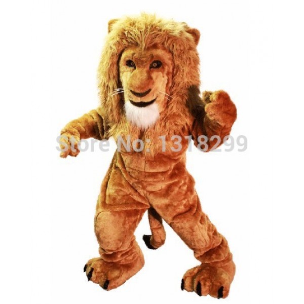 Savannah Lion King mascot costume