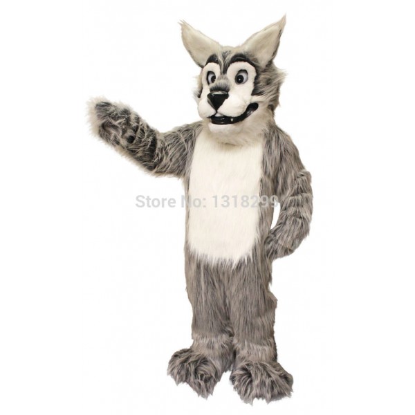 Leroy Wolf mascot costume