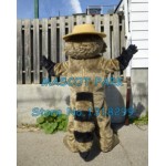 ranger rick racoon Mascot Costume